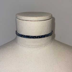 Blue Swarovski Choker